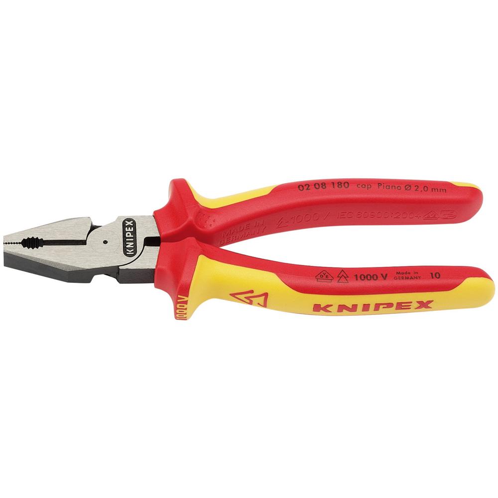 Knipex Insulated High Leverage Combination Plier 180mm